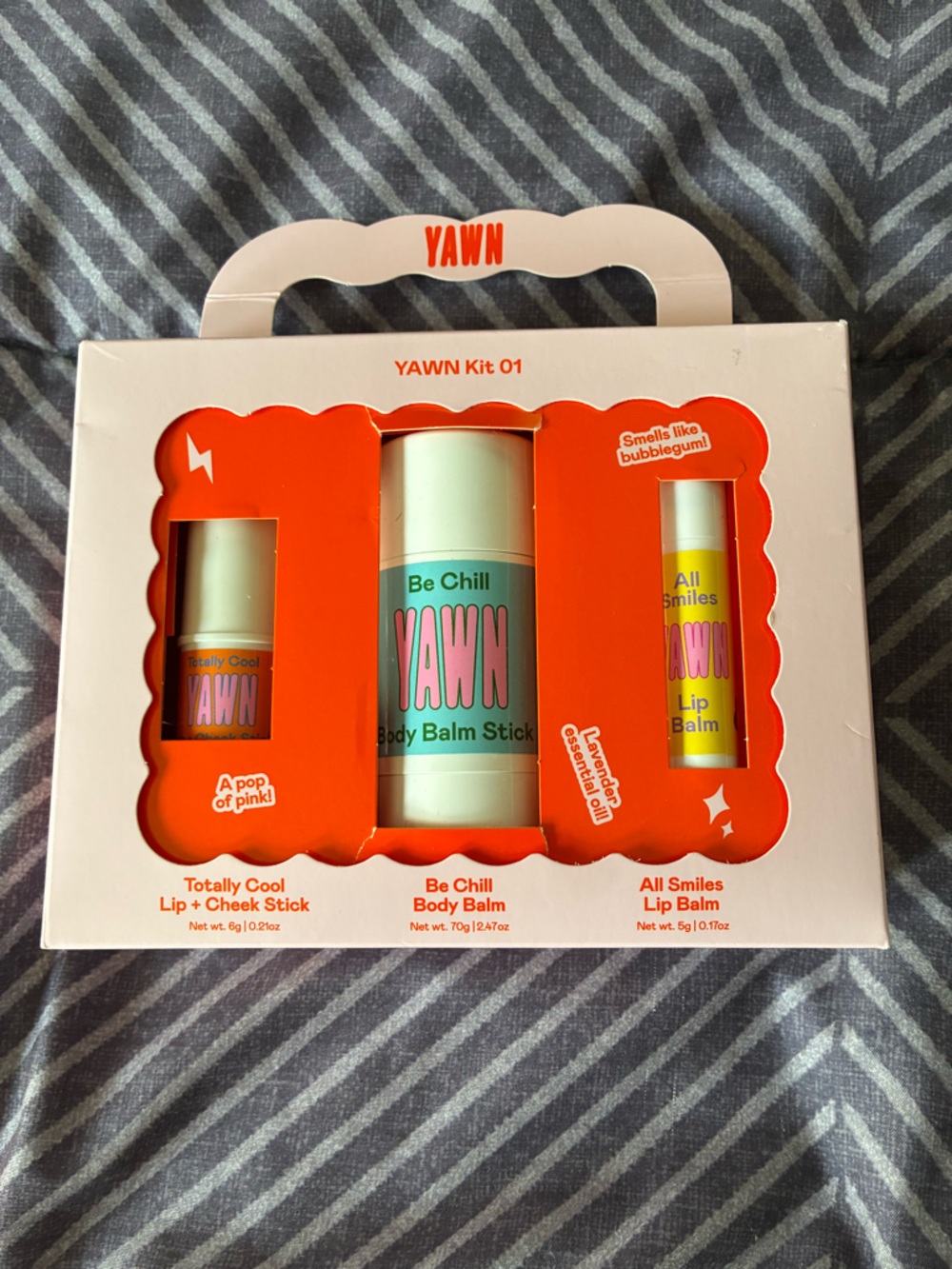 Be Chill Kit 01 — Pink, Green & Yellow Lip & Body Balms